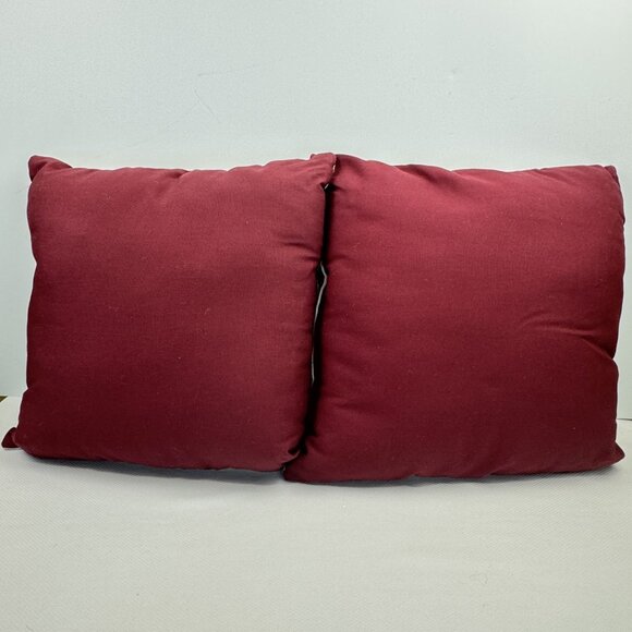 Mohawk Home Poinsettia Icon Holiday Decorative Pillow Set 17"x17" Tapestry USA - Picture 3 of 12